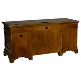 Credenza Desk - Hartshill Credenza with Power Outlet Burnished Oak | Coaster | Home Elegance USA