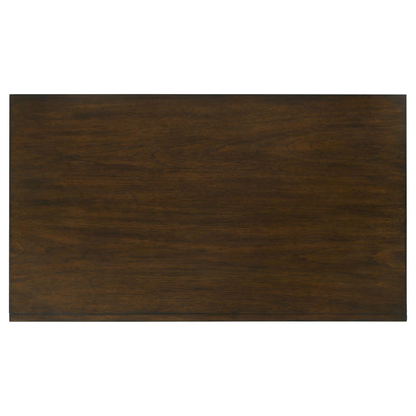 File Cabinet  - Marshall 4-drawer File Cabinet Dark Walnut and Gunmetal