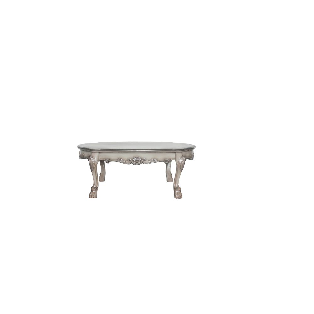 Acme - Dresden Coffee Table 88170 Vintage Bone White Finish