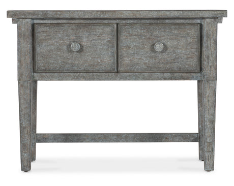 Commerce And Market Stonewashed Console - Dark Gray by Hooker Furniture - View 4