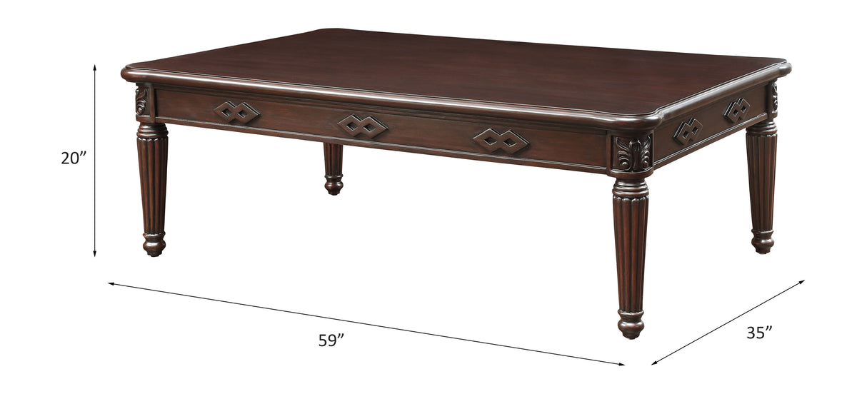 Acme - Chateau De Ville Coffee Table 88265 Espresso Finish