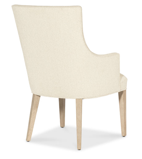 Westwood Upholstered Arm Chair - Beige by Hooker Furniture - View 6
