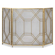 Rosen Fireplace Screen - Gold by Uttermost - View 1