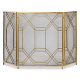 Rosen Fireplace Screen - Gold by Uttermost - View 1