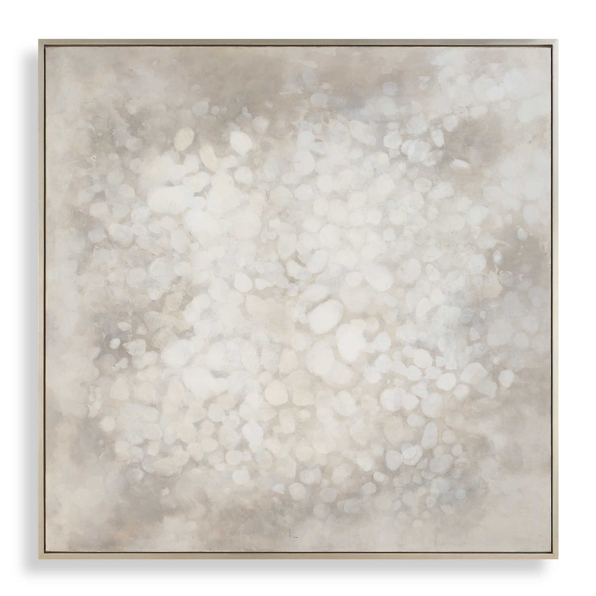 Out Of Focus Framed Abstract Art - Gray / White by Uttermost - View 1