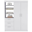 Armoire Rumanu, Bedroom, White - sold by Home Elegance USA