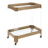 Giselle Bar Cart - Bronze by Uttermost - View 3