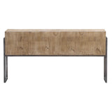Nevis Contemporary Console Table - Light Brown by Uttermost - View 4