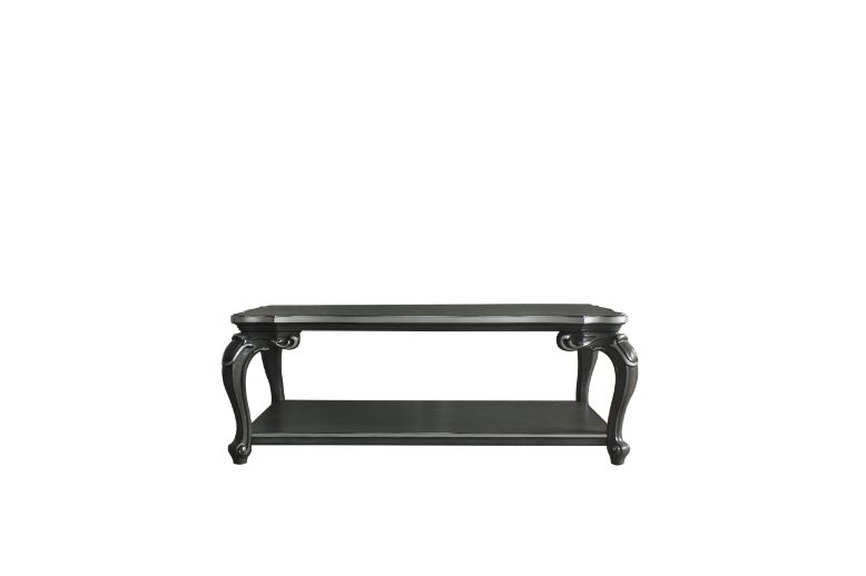 Acme - House Delphine Coffee Table 88835 Charcoal Finish