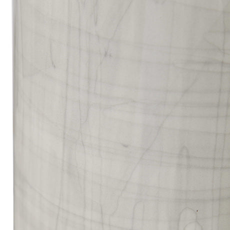 Zesiro Modern Table Lamp - Silver / White by Uttermost - View 6