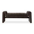 Manson Modern Bench Charcoal - Dark Gray by Uttermost - View 1