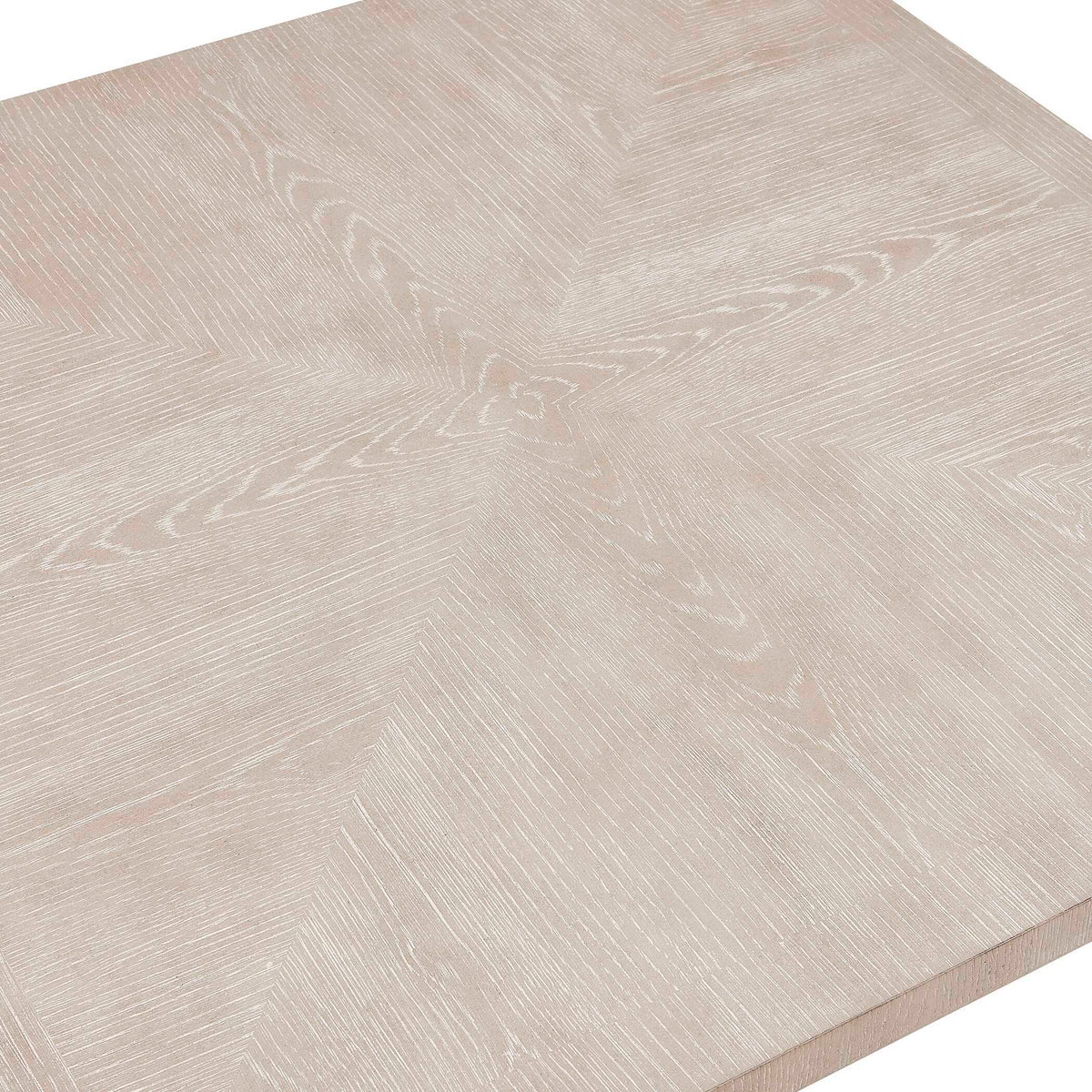 Noval Square Dining Game Table White / Woodtone - Light Brown by Uttermost - View 6
