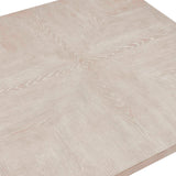 Noval Square Dining Game Table White / Woodtone - Light Brown by Uttermost - View 6
