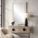 Everest Ivory Stone Mirror - Beige by Uttermost - View 2