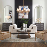 Repose Oversized Ivory Bench - Beige by Uttermost - View 8