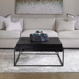 Telone Modern Coffee Table - Black by Uttermost - View 2