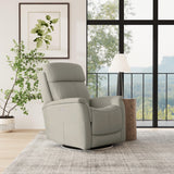 View Power Swivel Recliner With Power Headrest - Dove | Flexsteel