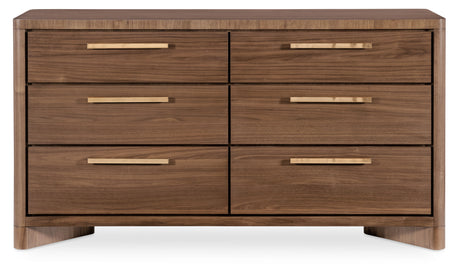 Eleana Dresser Medium Wood - Dark Brown by Hooker Furniture - View 4