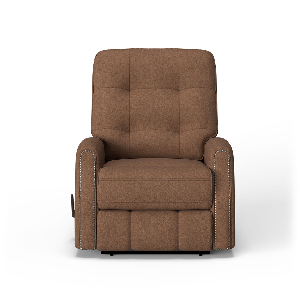Devon Transitional Fabric Recliner With Nailhead Trim | Flexsteel