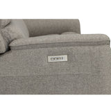 Henry Power Reclining Sofa With Power Headrests & Lumbar - Fog | Flexsteel