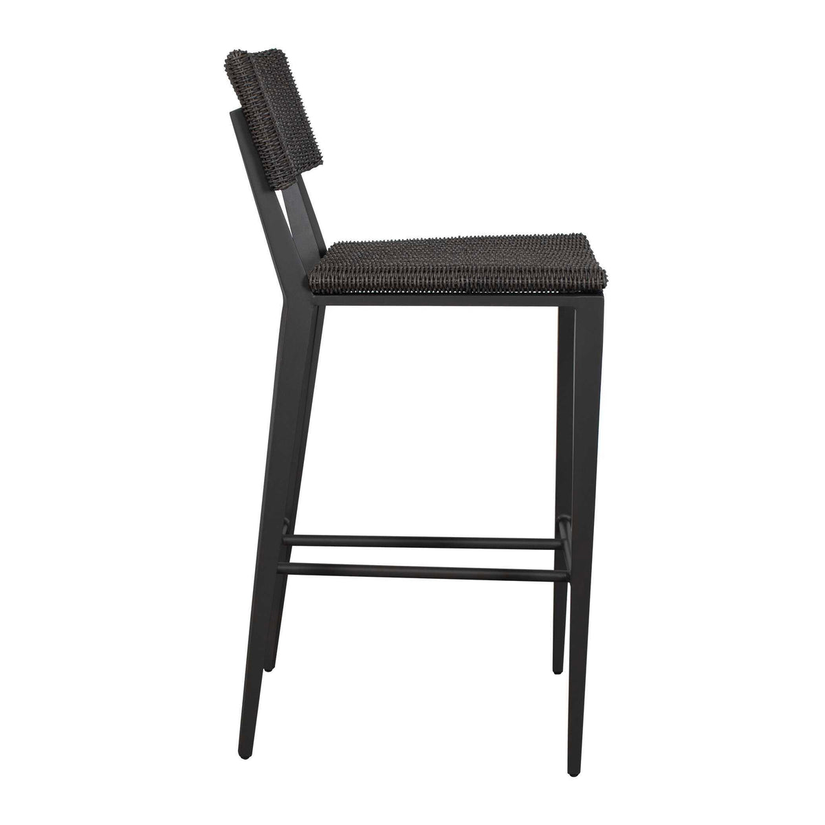 Calbas Outdoor Bar Stool - Black by Uttermost - View 3