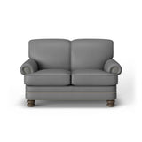 Bay Bridge Leather Loveseat, Nailhead Trim | Flexsteel