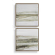 All Of A Sudden Framed Canvases (Set of 2) Black / Brown / Gray / Green - Green / Gray by Uttermost - View 1