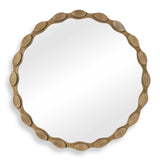 Marietta Round Brass Mirror - Gold by Uttermost - View 1