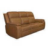 Ziggy Power Reclining Sofa With Power Headrest, Lumbar, Heat & Massage - Camel | Flexsteel