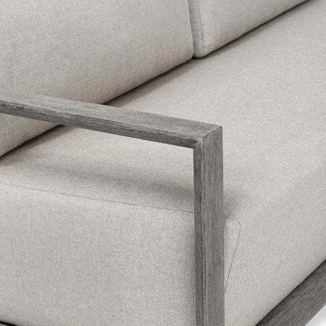Remsen Outdoor Sofa - Gray by Uttermost - View 6
