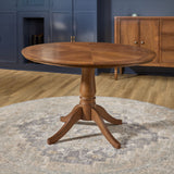 Azalea Round Dining Table - Walnut | Flexsteel