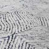 Maze 8 X 10 Rug - Blue / Beige by Uttermost - View 1
