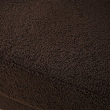 Serpentine Brown Fabric Accent Chair - Dark Brown by Uttermost - View 8