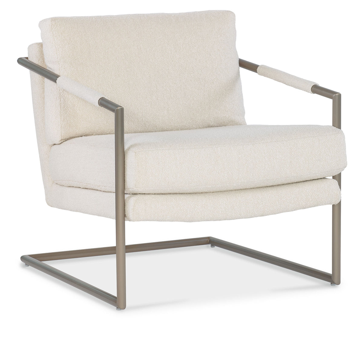 Moody Metal Chair - White by Hooker Furniture - View 1