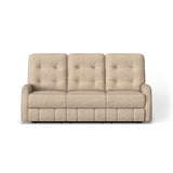 Devon Transitional Fabric Reclining Sofa | Flexsteel