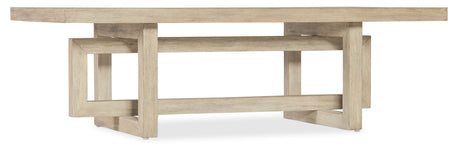 Commerce And Market Modern Rectangle Coffee Table - Beige by Hooker Furniture - View 1
