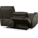Jarvis Power Reclining Loveseat With Power Headrests - Mica | Flexsteel