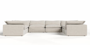 Garman - Modern Light Grey Modular Sectional Sofa-8-Piece Sectional - View Image 1