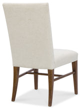 Driftwood Upholstered Side Chair (Set of 2) Beige / Worn Saddle - Beige / Dark Brown by Hooker Furniture - View 4