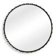 Grander Round Mirror - Black by Uttermost - View 1