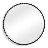 Grander Round Mirror - Black by Uttermost - View 1