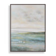 Awakening Hand Painted Landscape Art Blue / Brown / Green / White / Yellow - Blue / Green by Uttermost - View 1