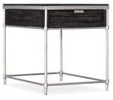 Saint Armand Rectangular End Table - Black / Silver by Hooker Furniture - View 1