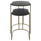 Aztec Wood Nesting Tables (Set of 2) - Dark Brown by Uttermost - View 8