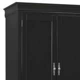Elegant Black Traditional Armoire - sold by Home Elegance USA