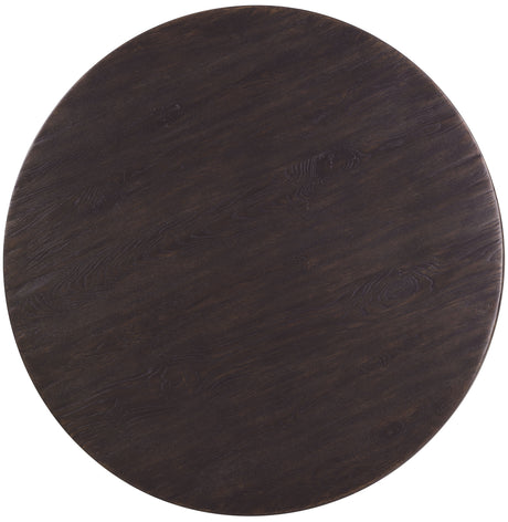 Driftwood Round Coffee Table Burnt Timber - Black by Hooker Furniture - View 4