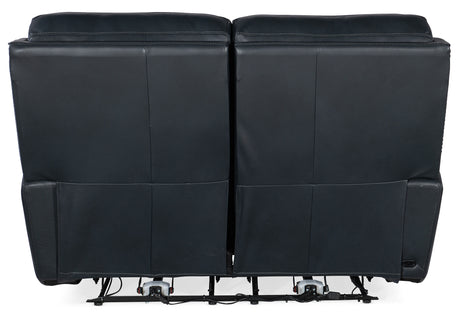 Ruthe Zero Gravity Power Recline Loveseat With Power Headrest - Blue by Hooker Furniture - View 3