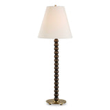 Gallus Wood Spheres Table Lamp Brown / Woodtone - Dark Brown / White by Uttermost - View 1