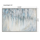 Overcast Abstract Art - Blue by Uttermost - View 3