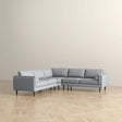 Amber Light Grey Corner Sectional Sofa - sold by Home Elegance USA